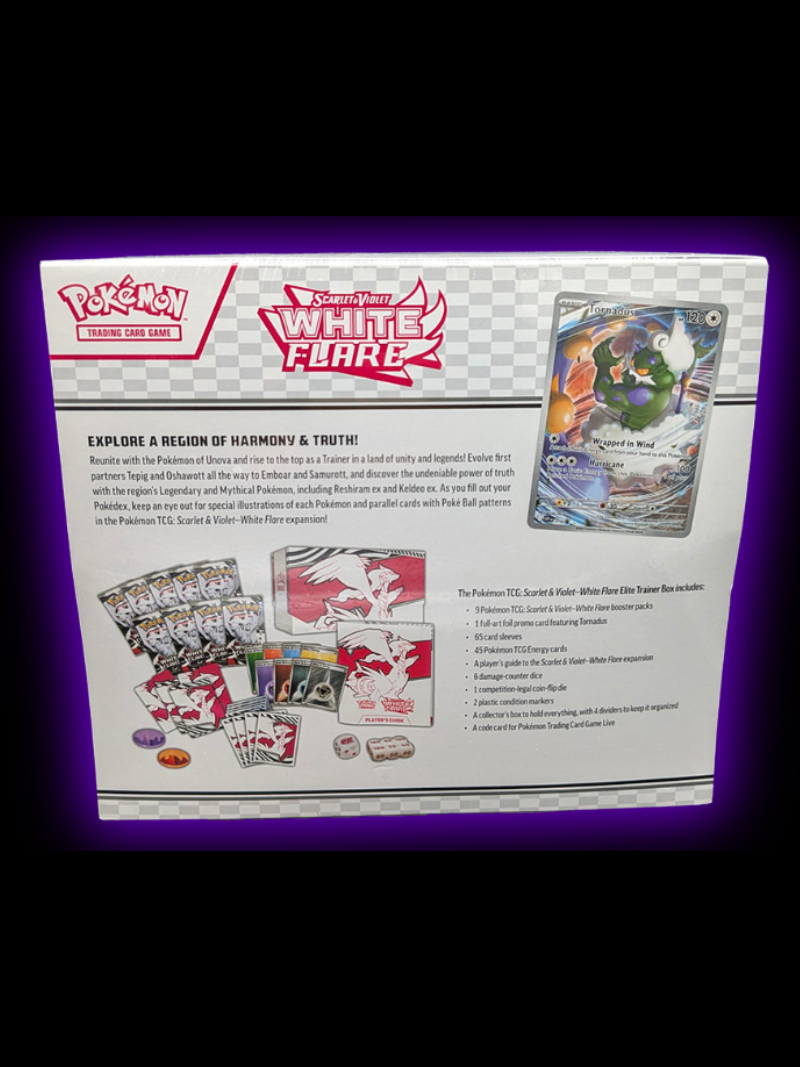White Flare Elite Trainer Box - English
